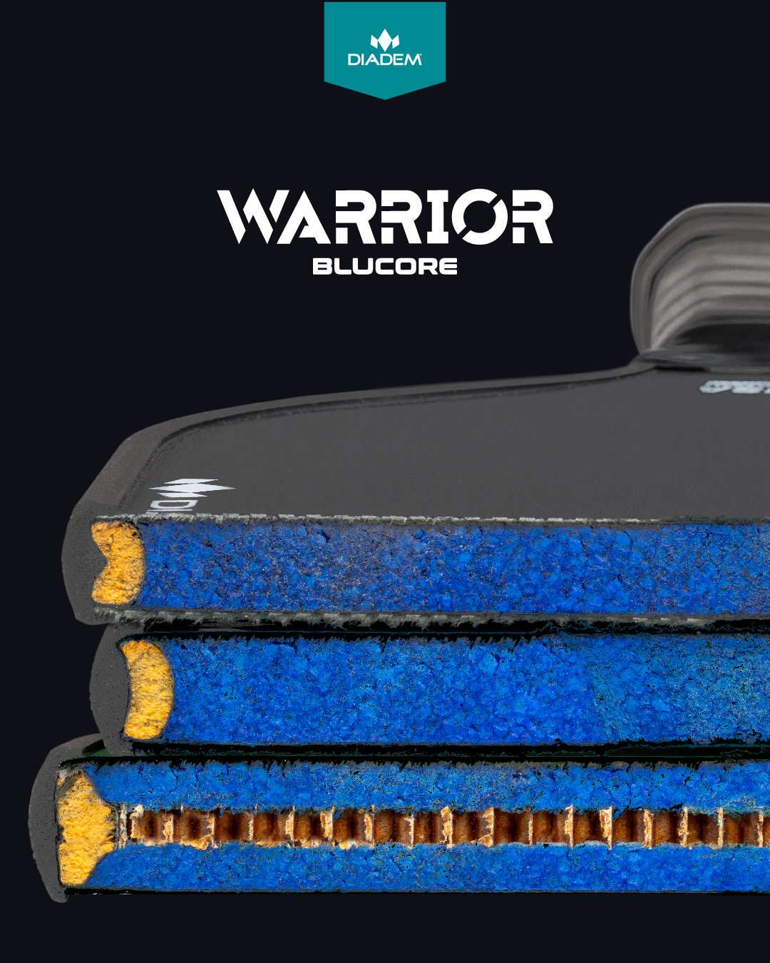 Diadem Sports Unveils the Revolutionary Warrior BluCore Pickleball Paddle with Lifetime Warranty