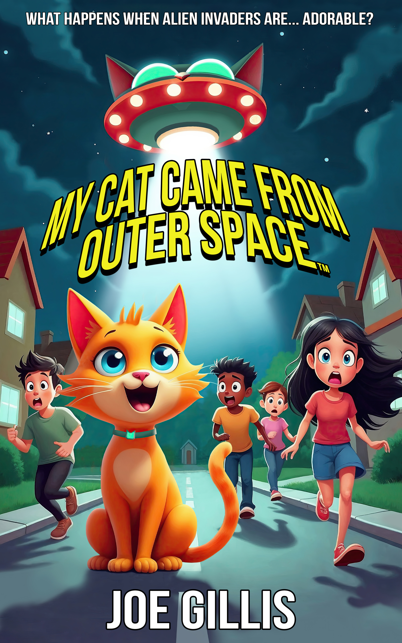 Joe Gillis announces Joe Gillis Releases Middle-Grade Sci-Fi Novel Where Alien Cats Discover Earth's Feline Wisdom