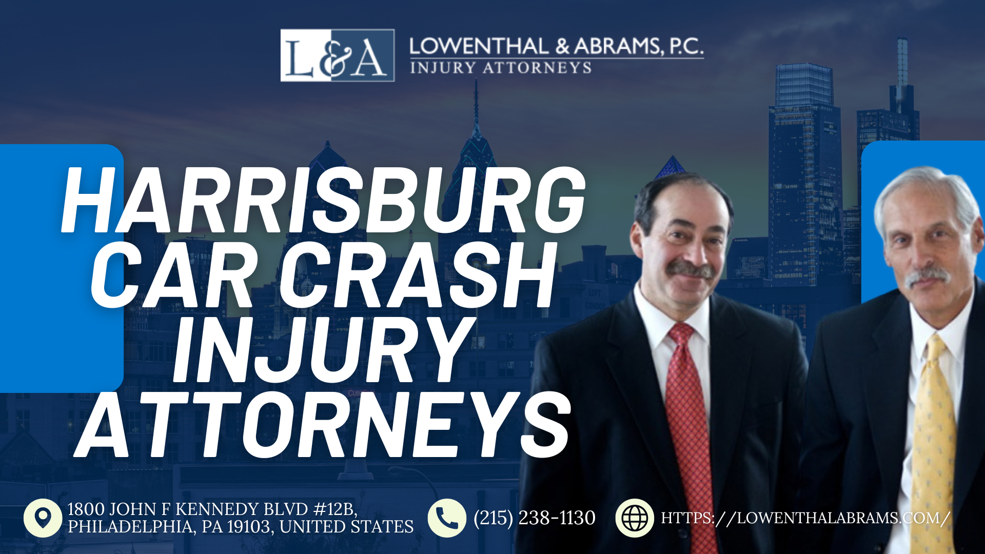 Lowenthal & Abrams Extends Car Accident Advocacy in Harrisburg and Camp Hill Amid Growing Crash Incidents in PA
