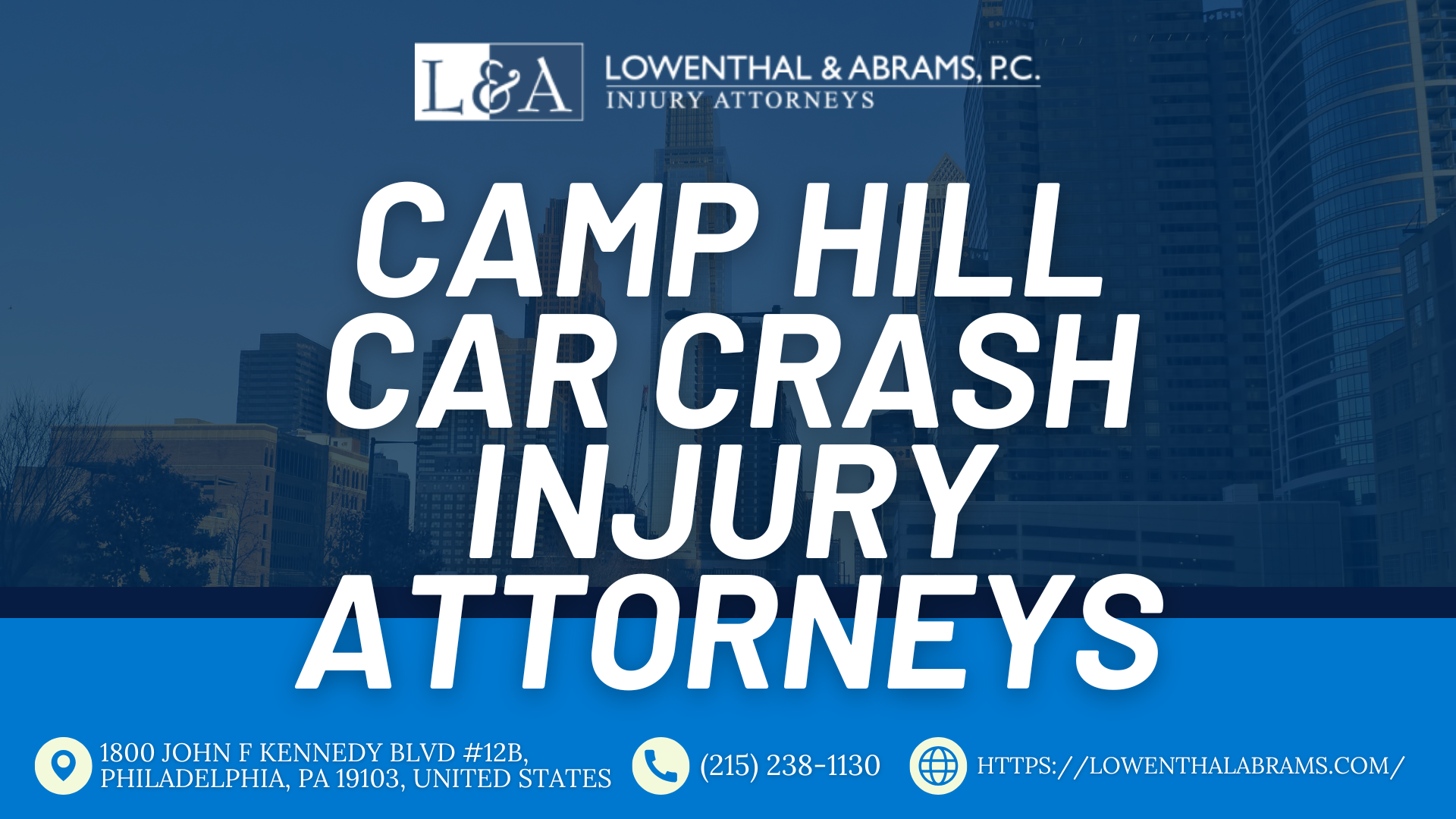 Lowenthal & Abrams Extends Car Accident Advocacy in Harrisburg and Camp Hill Amid Growing Crash Incidents in PA