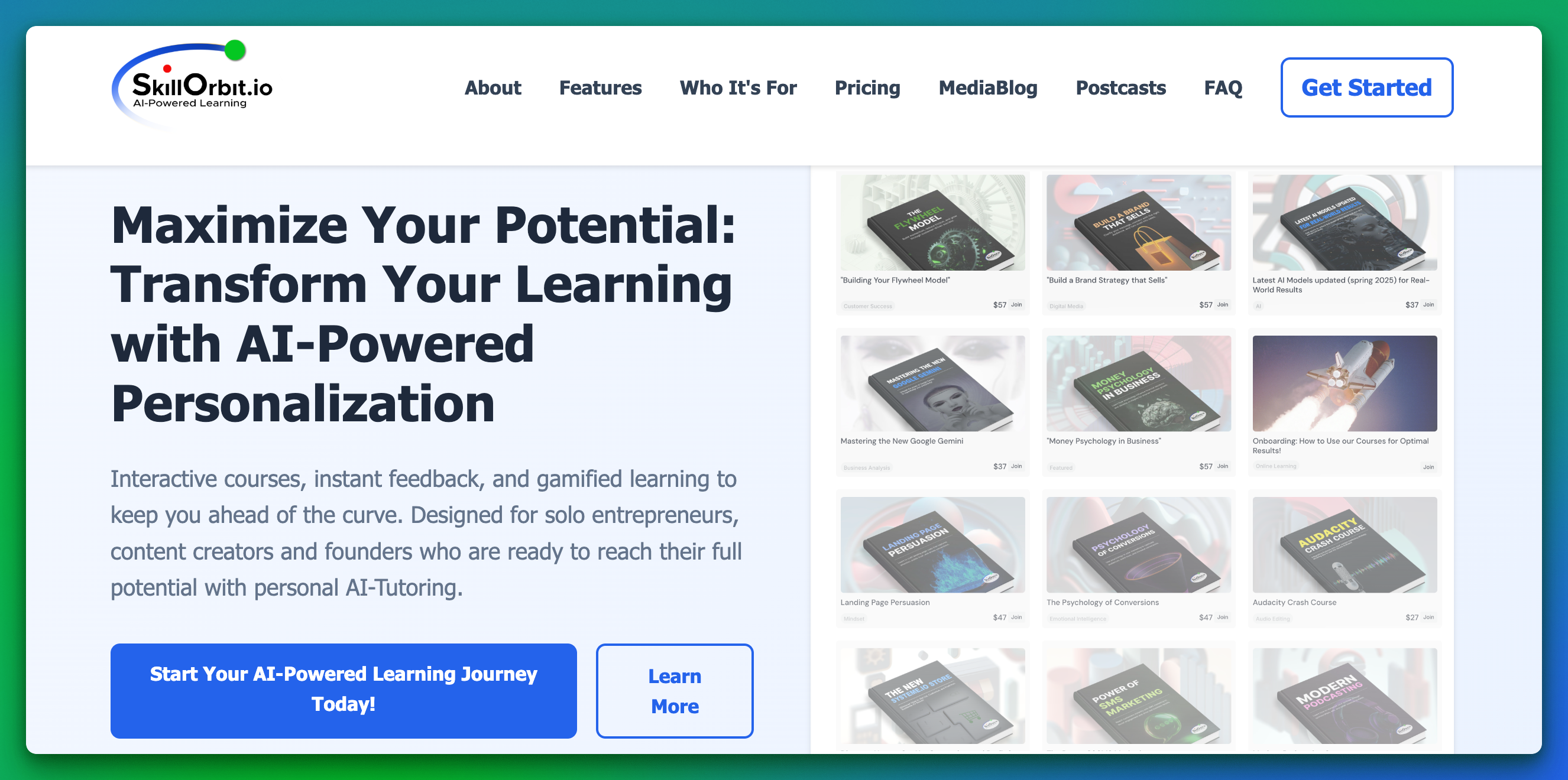 SkillOrbit.io Announces the Launch of Its AI-Powered Learning Academy to Empower Modern Entrepreneurs