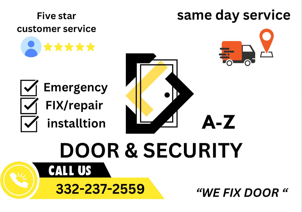 New York’s A-Z Door & Security LLC Now Offering Full-Service Commercial Door Repair in Brooklyn