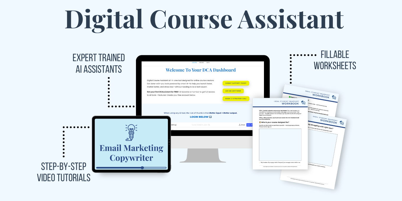 Digital Course Assistant Launches AI Tools Membership for Course Creators