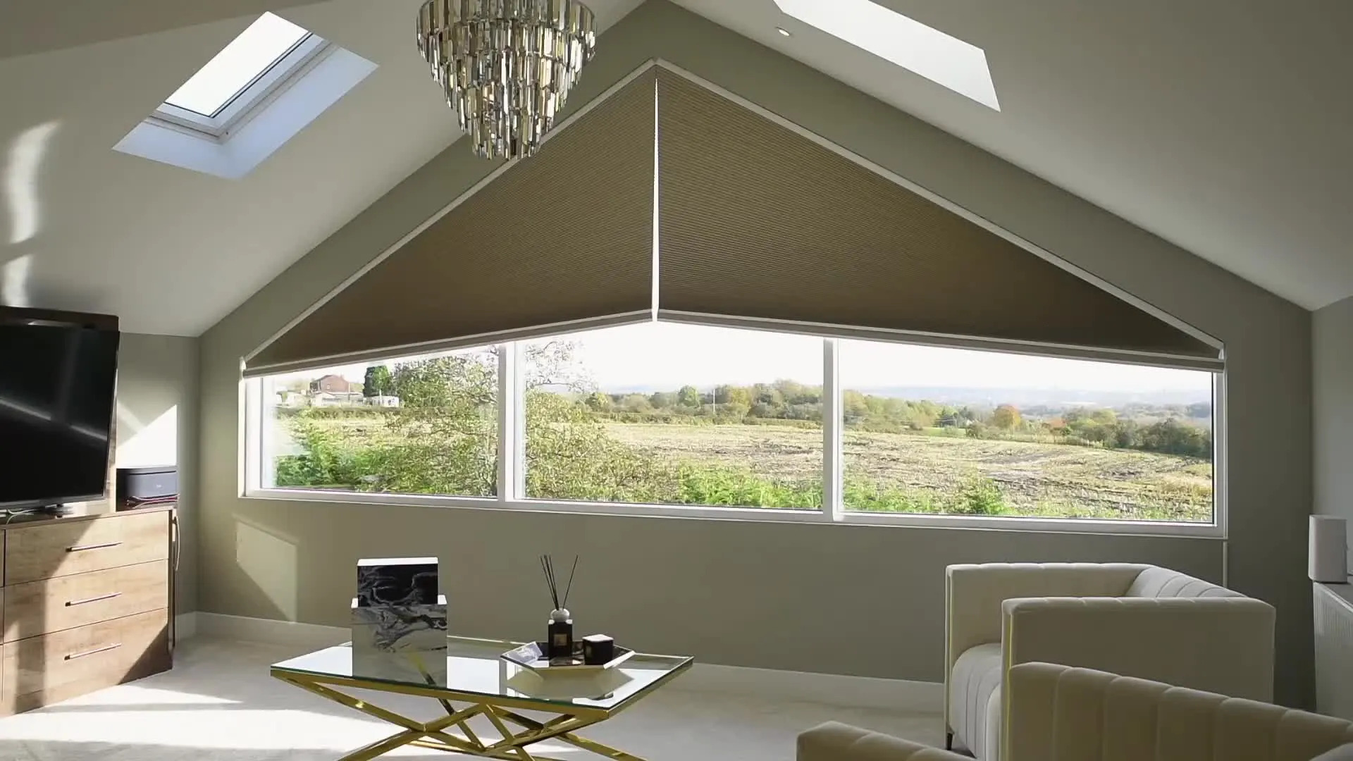 SONA Unveils New Guide on Interior Design for Triangular and Sloped Windows