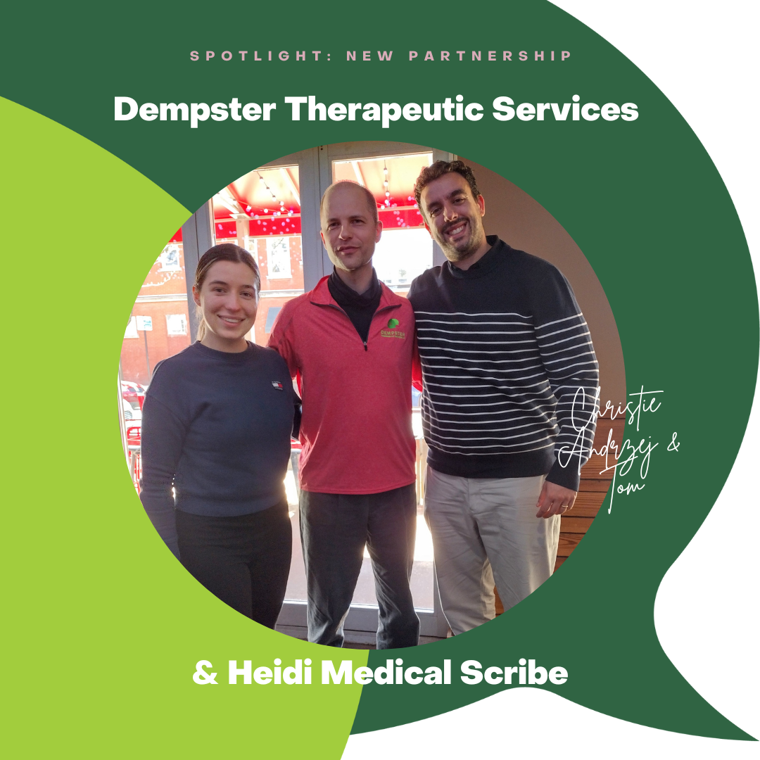 Dempster Therapeutic Services announces Heidi Medical Scribe Names Andrzej Lewandowski an Ambassador for the Future of Clinical Practice