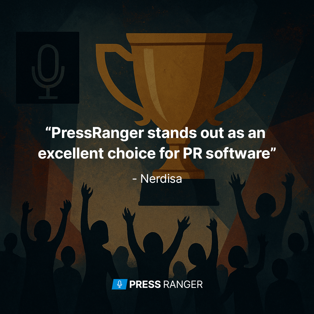Press Ranger Named Best PR Software by Nerdisa