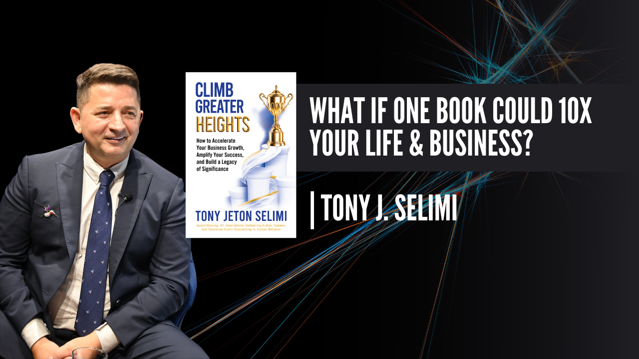 TJS Cognition Ltd Unveils Climb Greater Heights Audiobook: Tony J. Selimi’s Business Growth Blueprint & Mindset Mastery for Entrepreneurs, Leaders, and Visionaries Overcoming Plateaus in the Age of AI Disruption