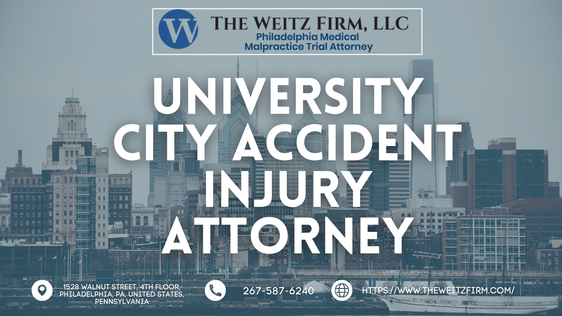 The Weitz Firm Now Offers Car Accident Help in West Philadelphia and University City - Free Consults for Collisions