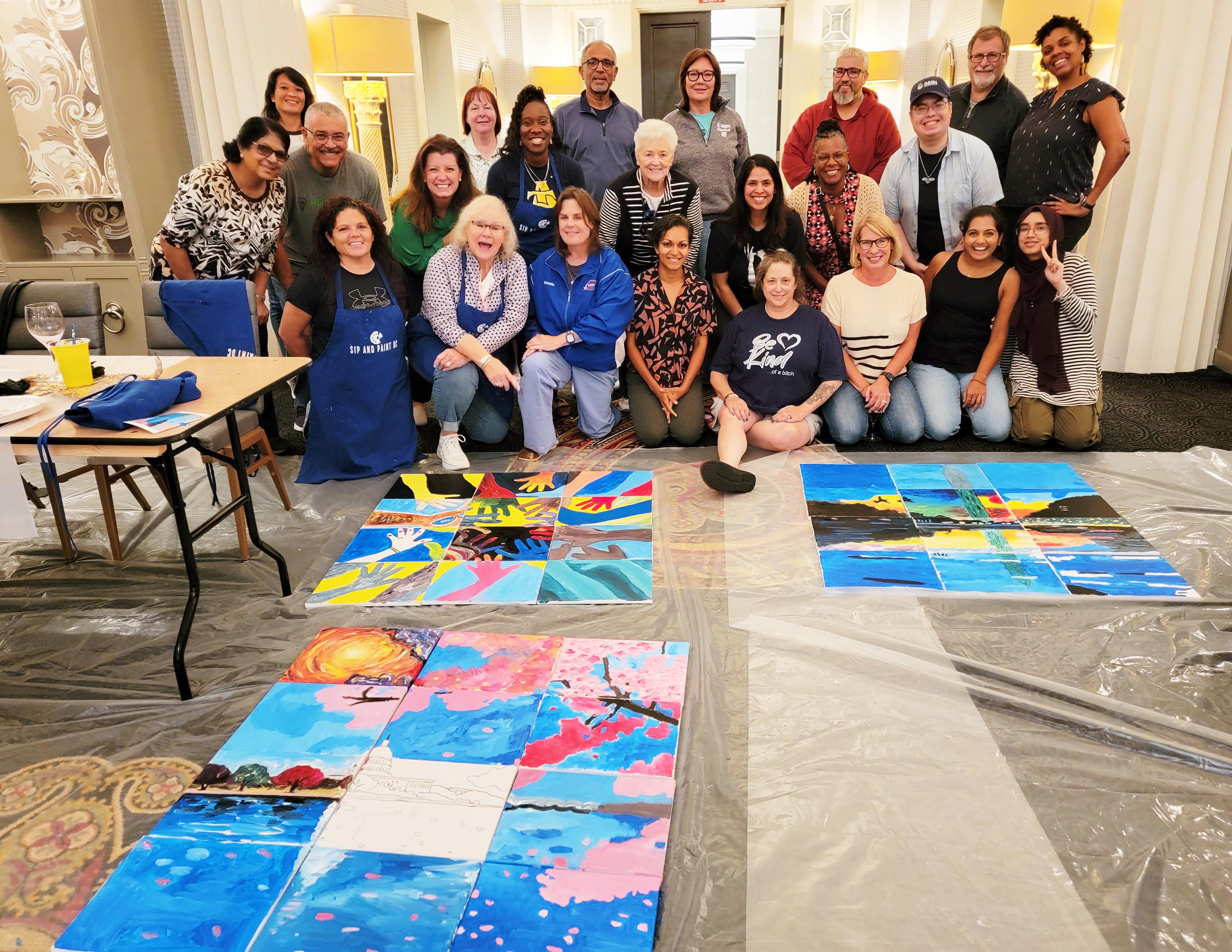 Sip and Paint DC Celebrates 300+ 5-Star Google Reviews, Reinforcing Its Role as the Best Team-Building Experience in Washington, DC.