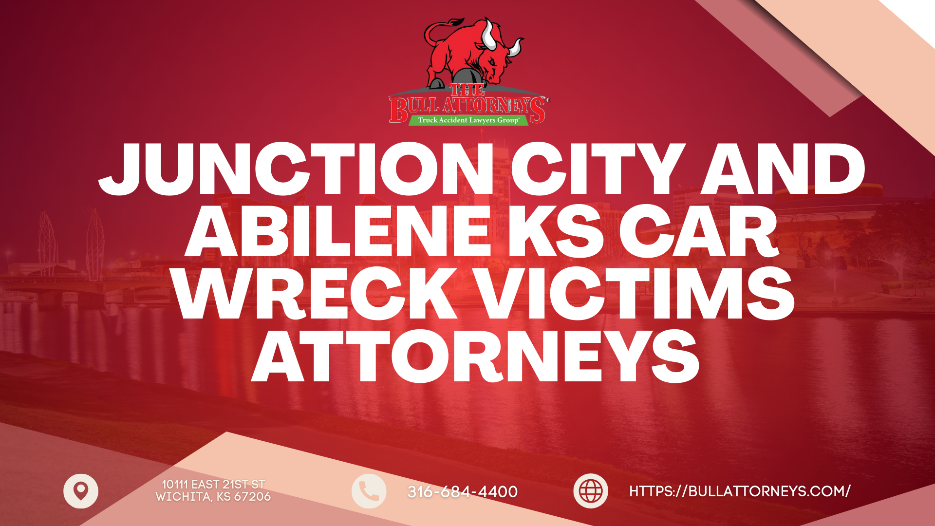 Junction City and Abilene KS Car Wreck Victims Encouraged to Call Bull Attorneys Injury Lawyers for Help After Collisions