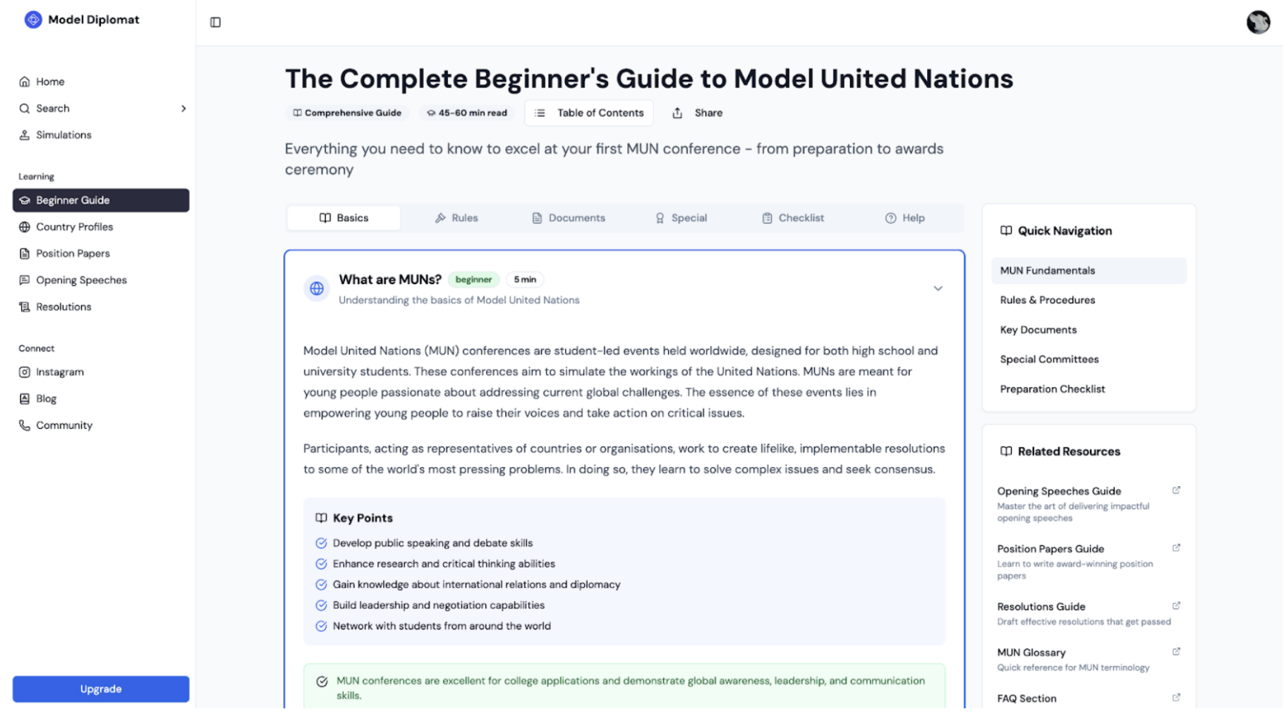 Model Diplomat Launches Major Upgrade to Supercharge Model United Nations Preparation