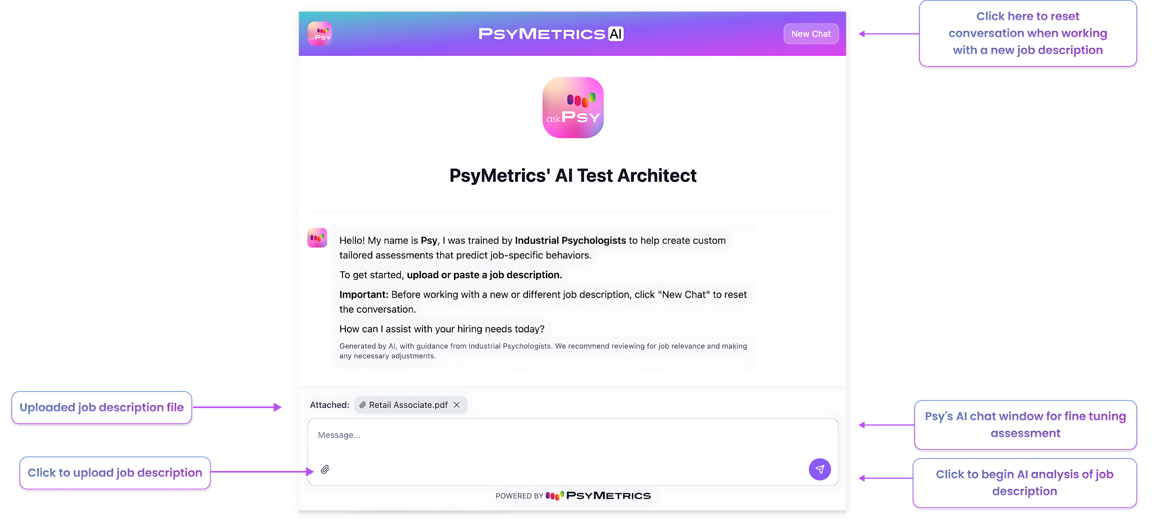 PsyMetrics Launches AI-Powered Hiring Assistant 'Psy'