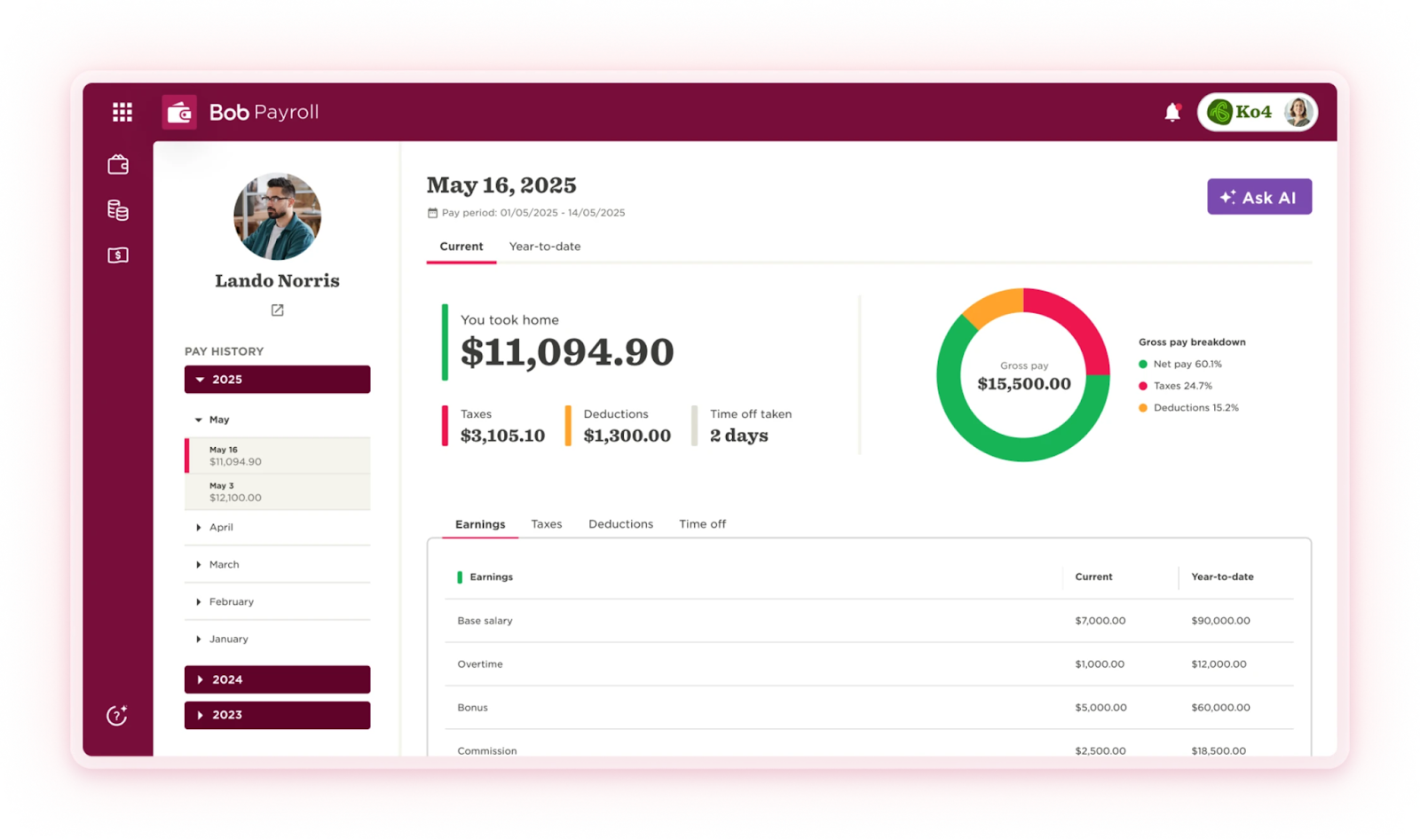 HiBob Celebrates 1,900+ 5‑Star G2 Reviews, Cementing Its Role as the Best HR and Payroll Software for Small Business