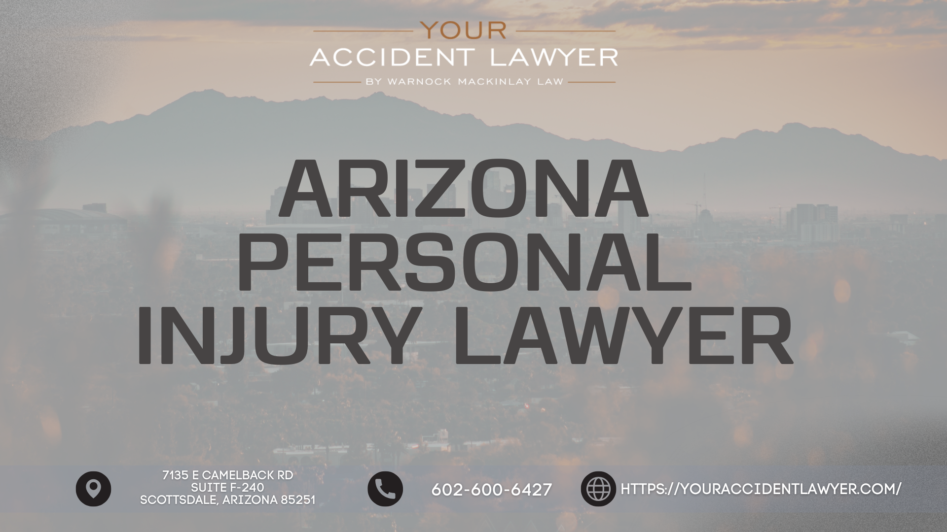 Chandler Personal Injury Lawyer Warnock Mackinlay Law Expands Focus on Dog Bite and Pedestrian Accident Claims in Peoria, Tempe, and Glendale
