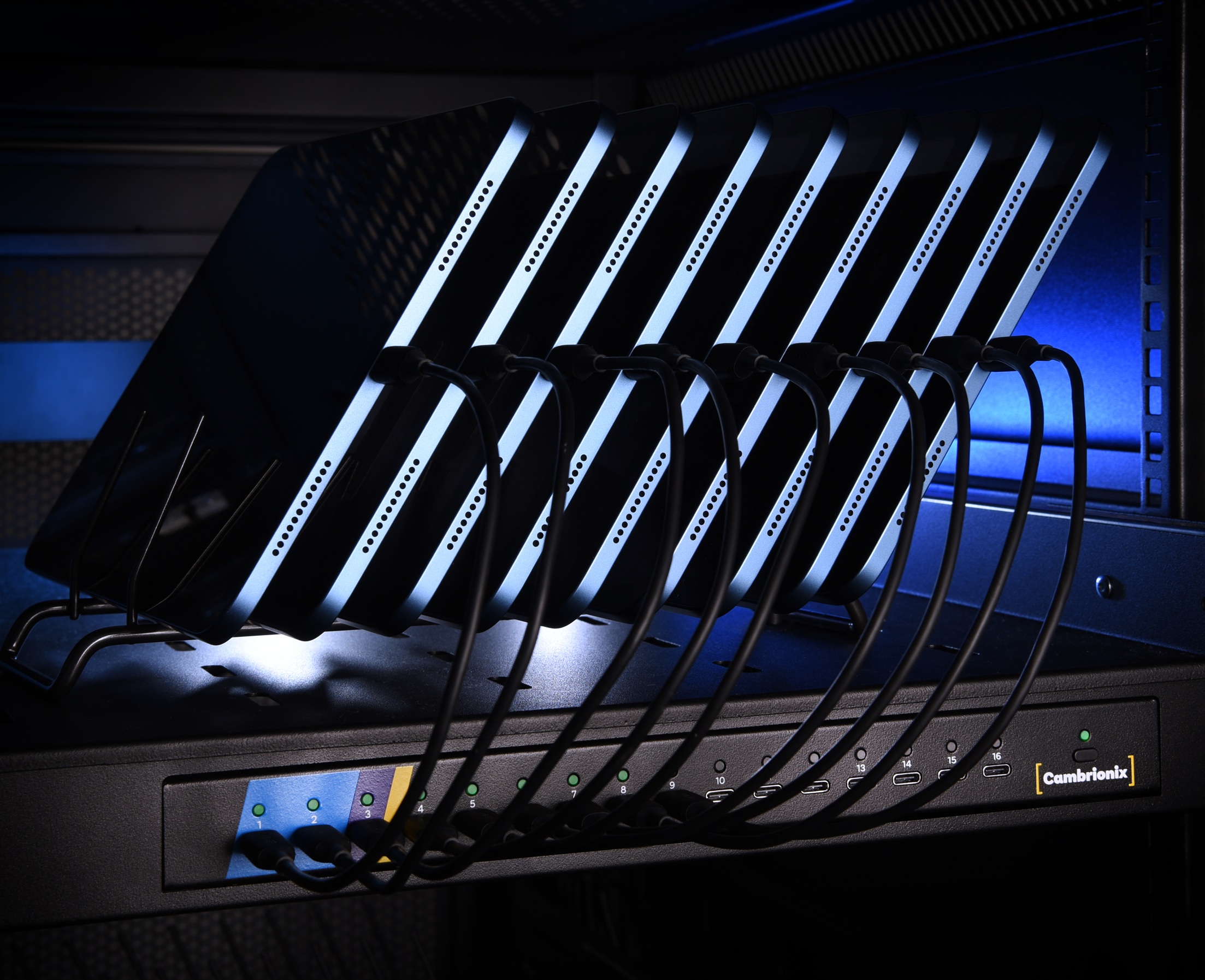Cambrionix Unveils World’s Fastest Enterprise USB Hub – Cutting Mobile Device Testing Time from Hours to Minutes