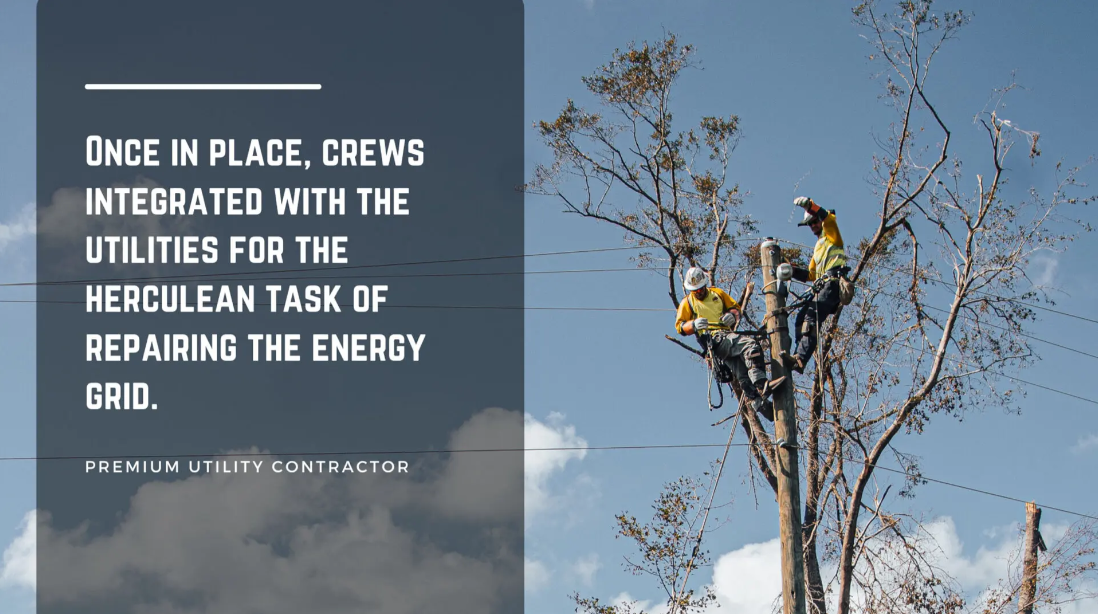 Premium Utility Contractor Launches Major Emergency Recovery Operation Across Four States After Twin Hurricanes