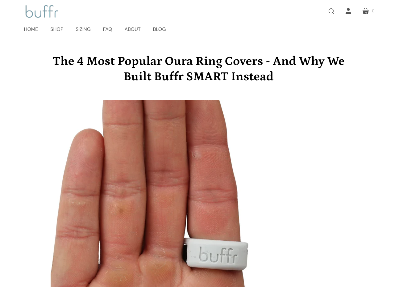 Buffr Releases New Guide on The 4 Most Popular Oura Ring Covers