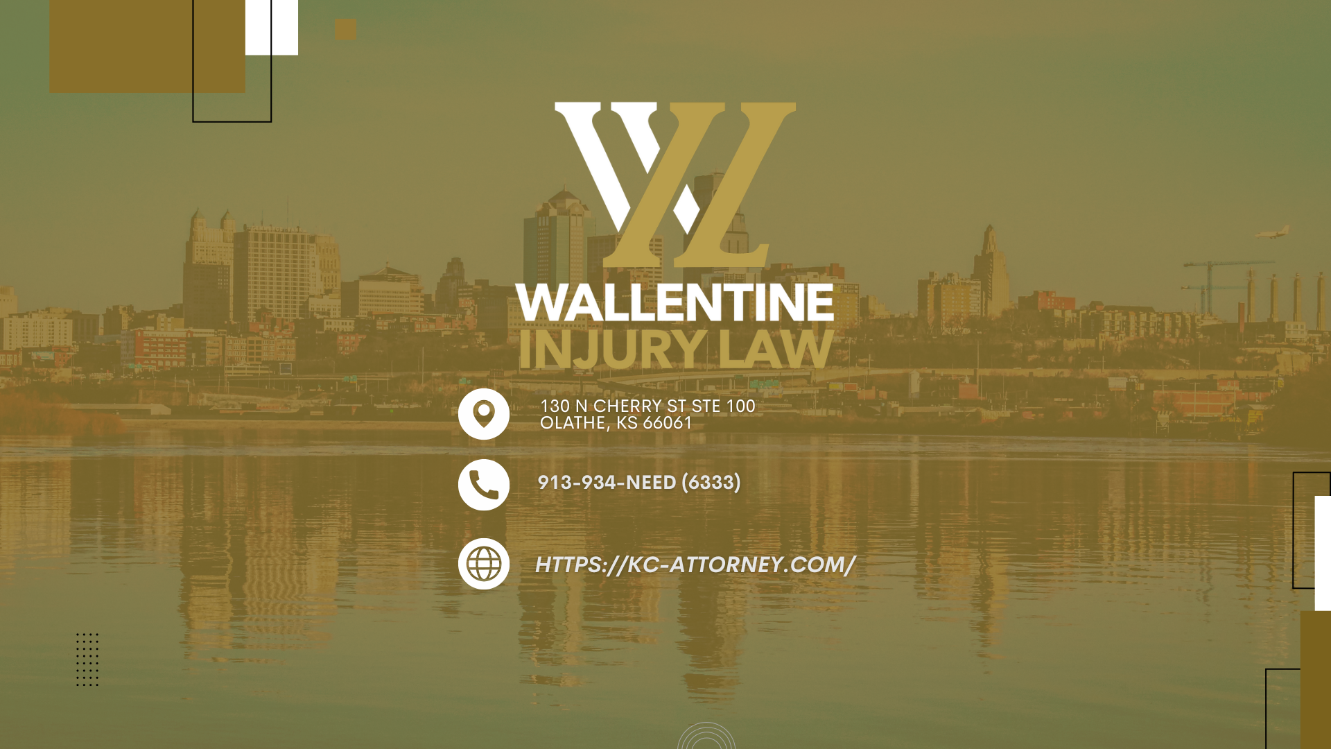 KC Attorneys at Wallentine Personal Injury Law Grow Car Accident & Truck Services into Lenexa, Olathe & Overland Park KS