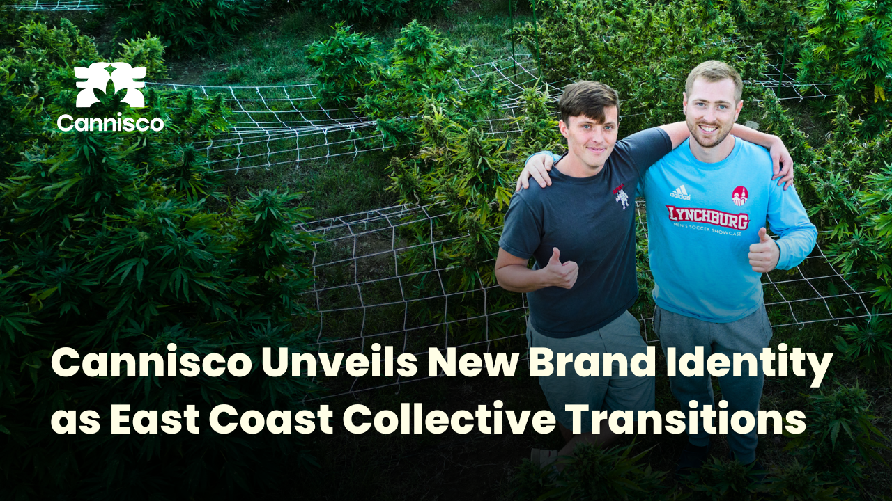 Virginia Cannabis Dispensary Cannisco Unveils New Brand Identity as East Coast Collective Transitions