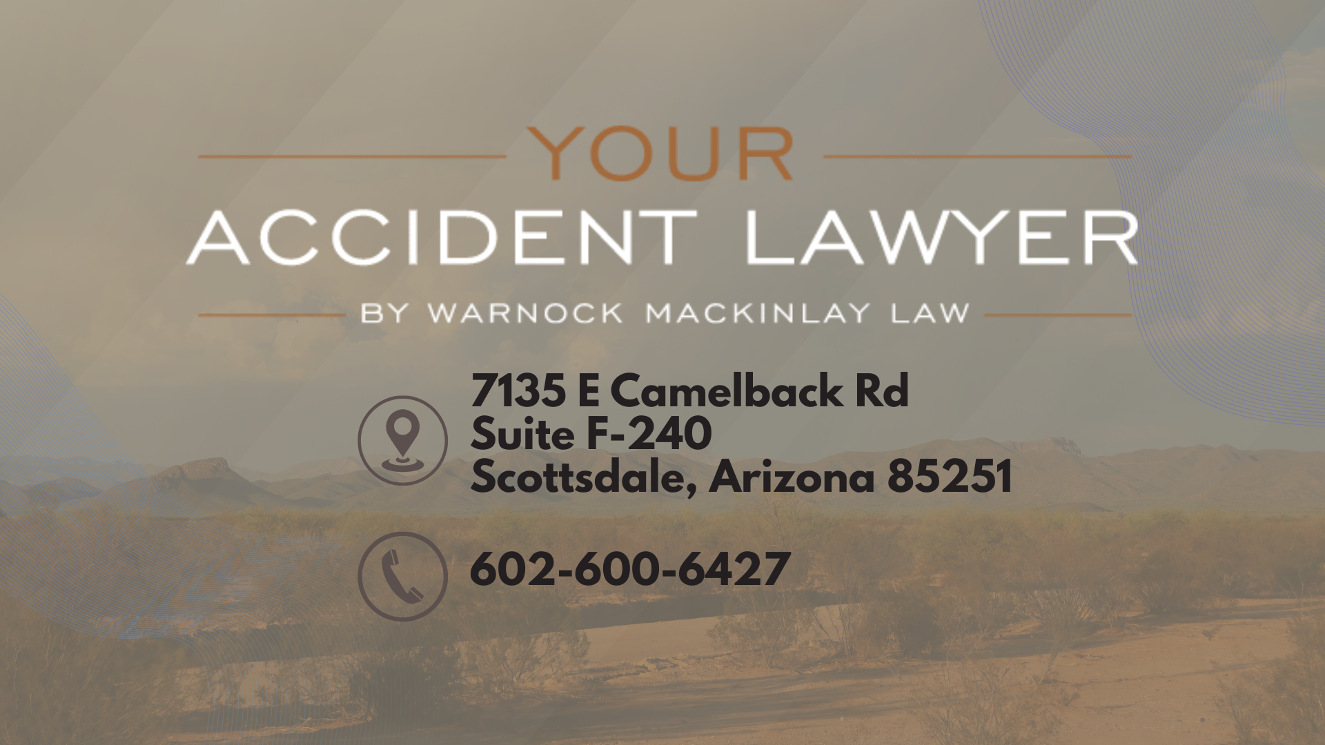 Arizona Injury Lawyer Warnock Law Takes on Uber, Lyft, and Pedestrian Accidents in Glendale, Yuma, and Mesa