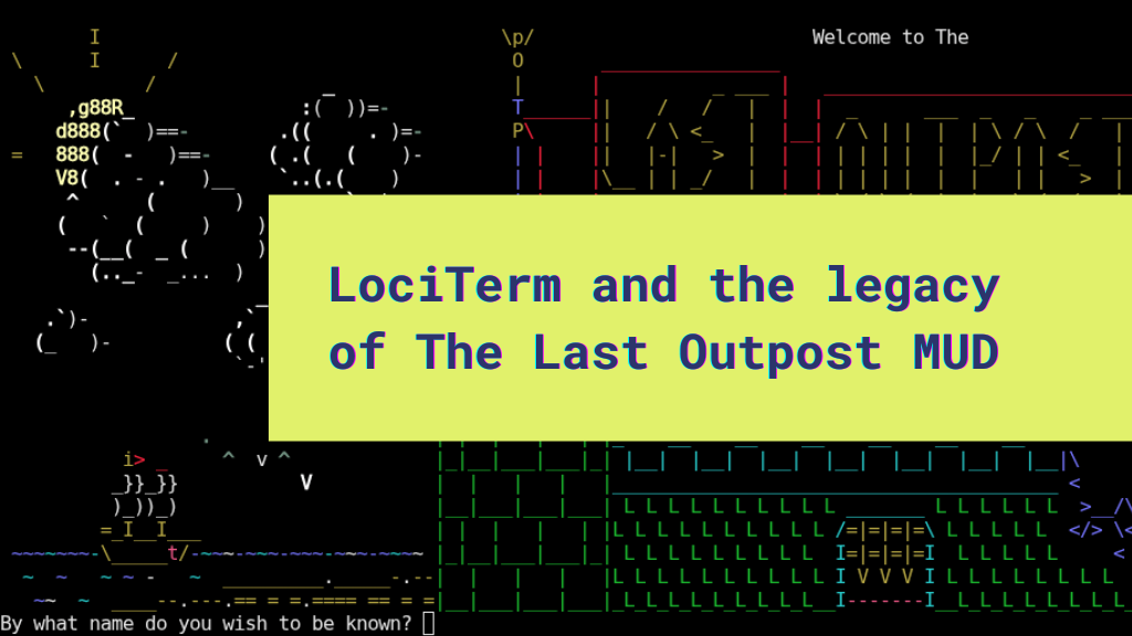 Writing Games announces Writing Games features LociTerm, a browser-based client keeping text games playable for everyone