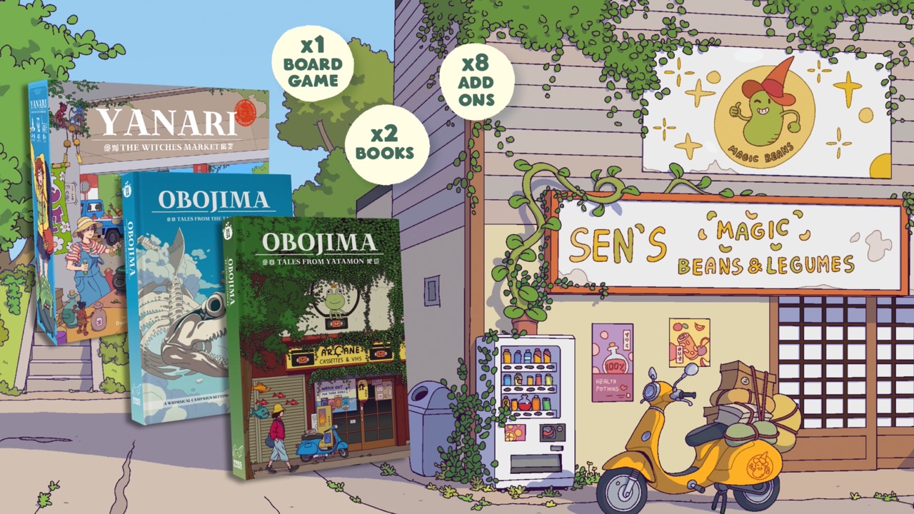 1985 Games Reaches Top 1% of 2025 Kickstarter Tabletop Campaigns with Obojima: A D&D 5E Setting Inspired by Studio Ghibli