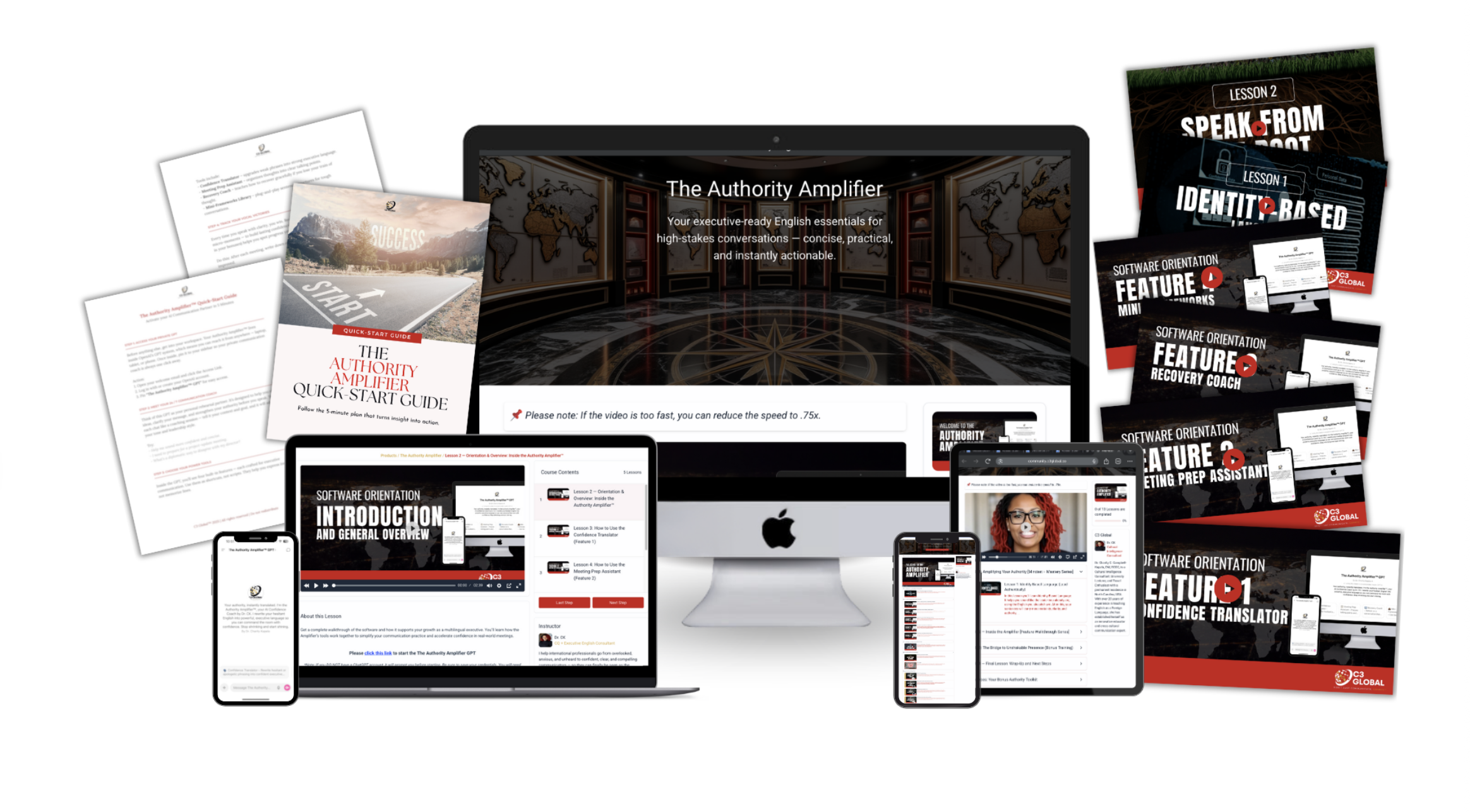 C3 Global Launches The Authority Amplifier to Support Executive English Communication for Global Leaders