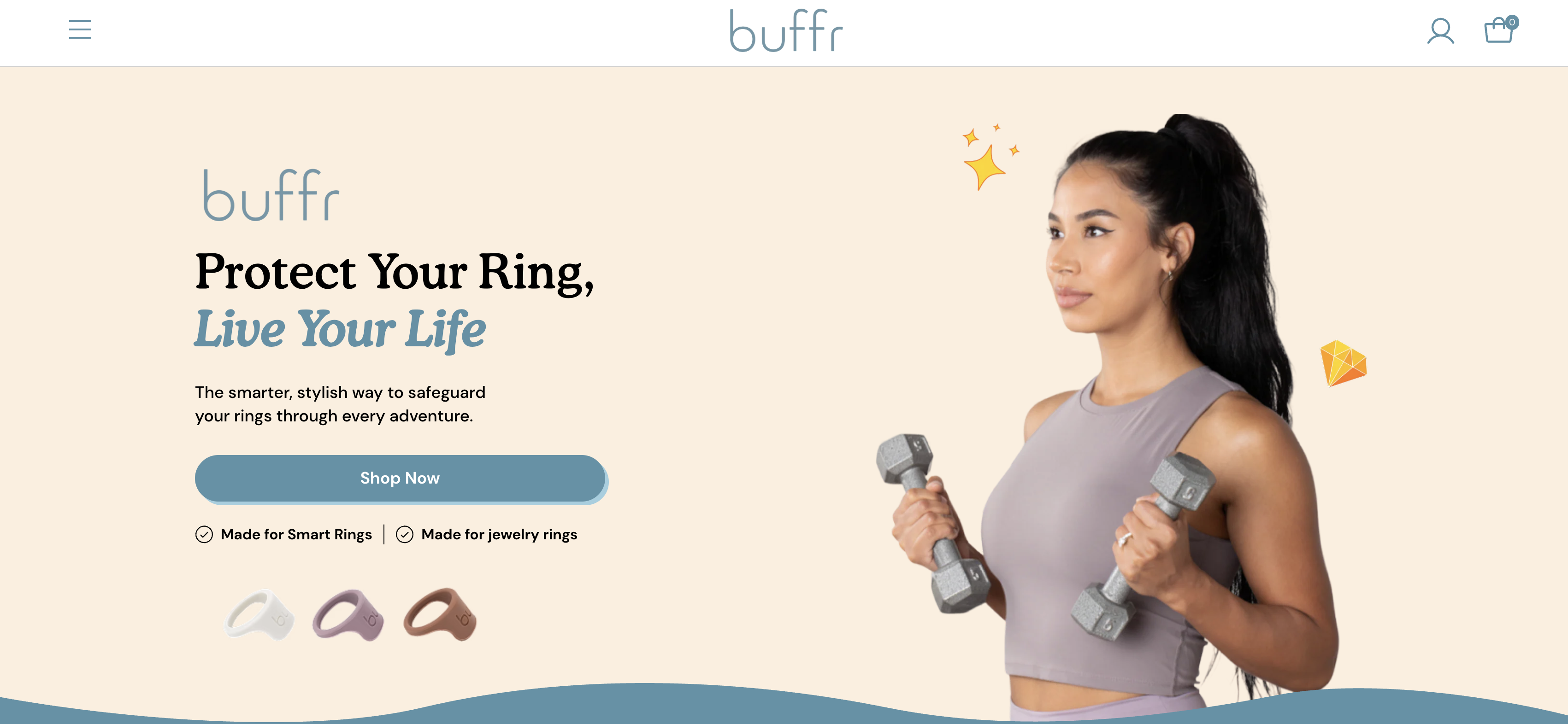Award-winning ring cover brand Buffr launches new website