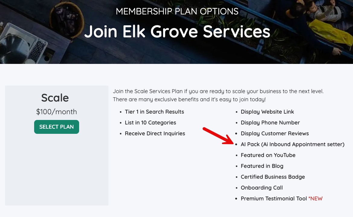 Elk Grove Services announces Elk Grove Services Unveils Innovative Directory Service with AI-Powered Appointment Setter