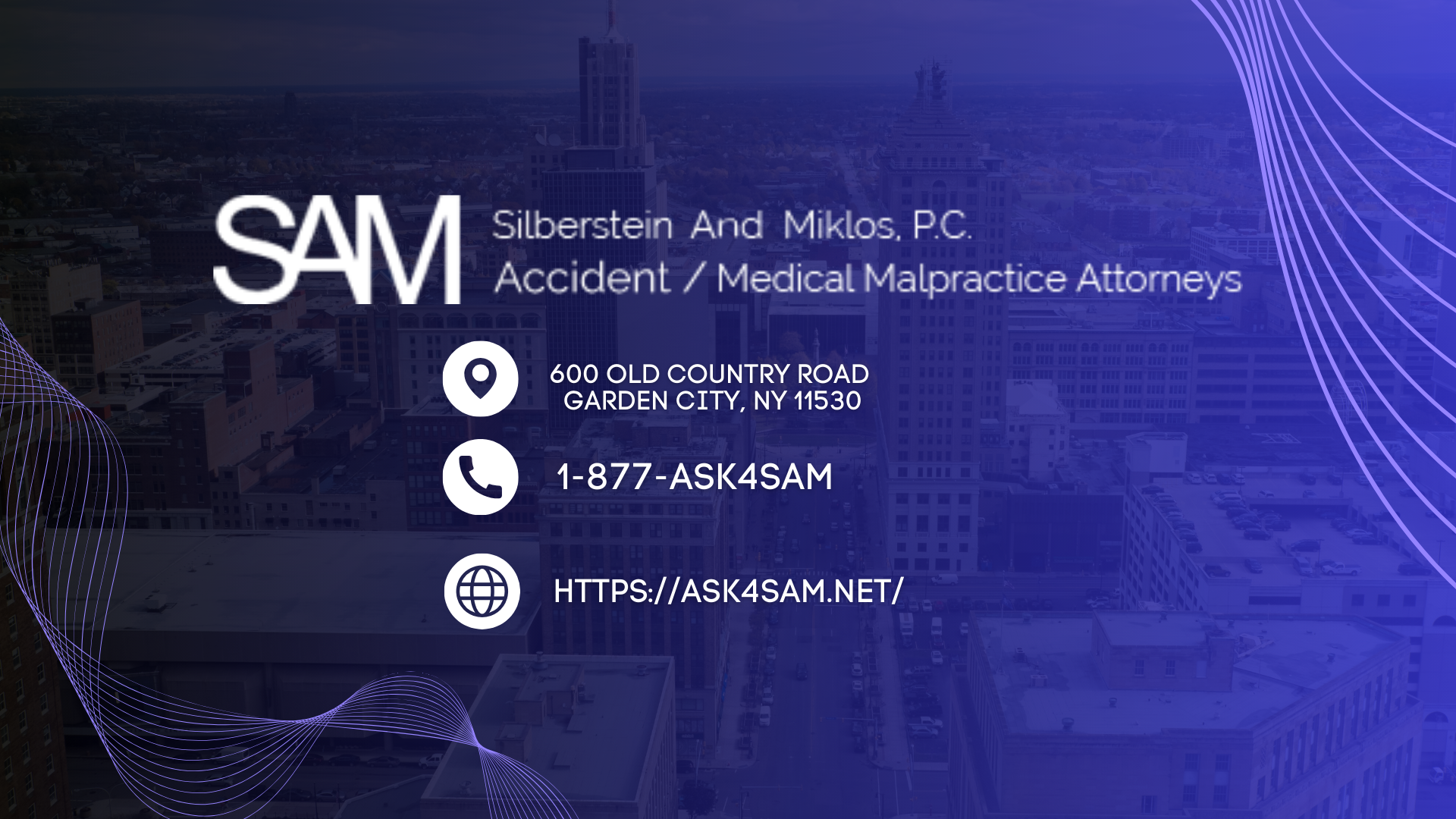 ASK4SAM: Trusted Lawyers for Commercial Vehicle Accident Cases in Smithtown, Long Island - Truck and Bus Collisions
