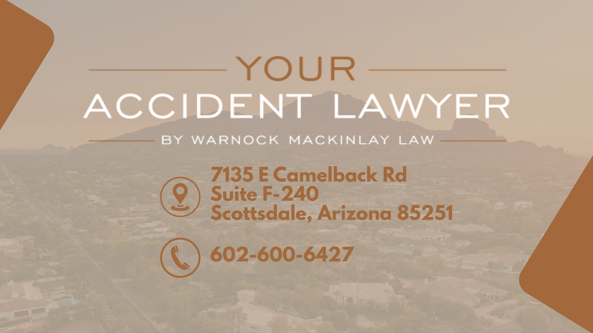 Gilbert Personal Injury Attorney Warnock Mackinlay Law Expands Focus on Wrongful Death, Trucking, and Rideshare Accident Representation in Yuma, Scottsdale, and Peoria