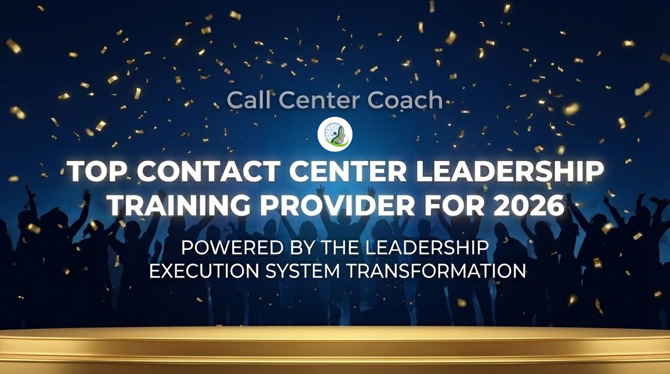 Call Center Coach Recognized as the Top Contact Center Leadership Training Provider for 2026 Powered by Its Execution System Transformation