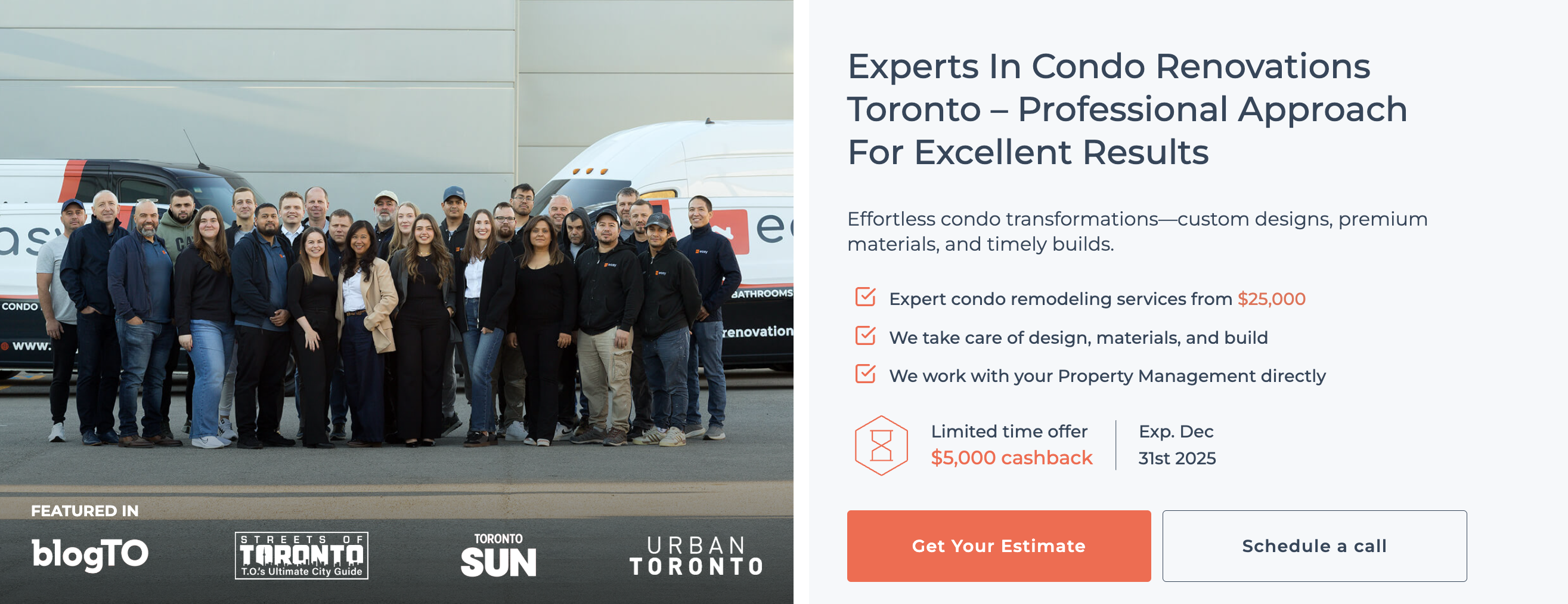 Easy Renovation Unveils 2025 Ranking of Toronto’s Most Trusted Condo Renovation Companies