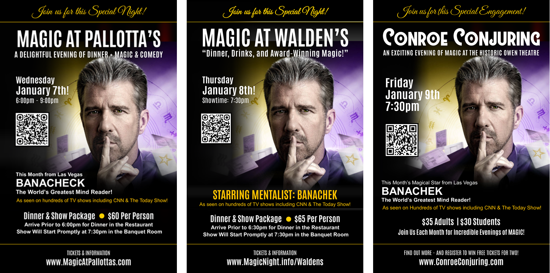 World-Famous Mentalist Banachek Brings Three Exclusive Shows to Houston This January