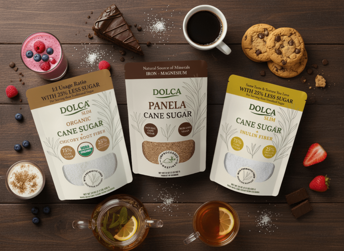 Dolca Slim Introduces America’s First Prebiotic Cane Sugar: A Healthier Way to Sweeten Without Changing Taste