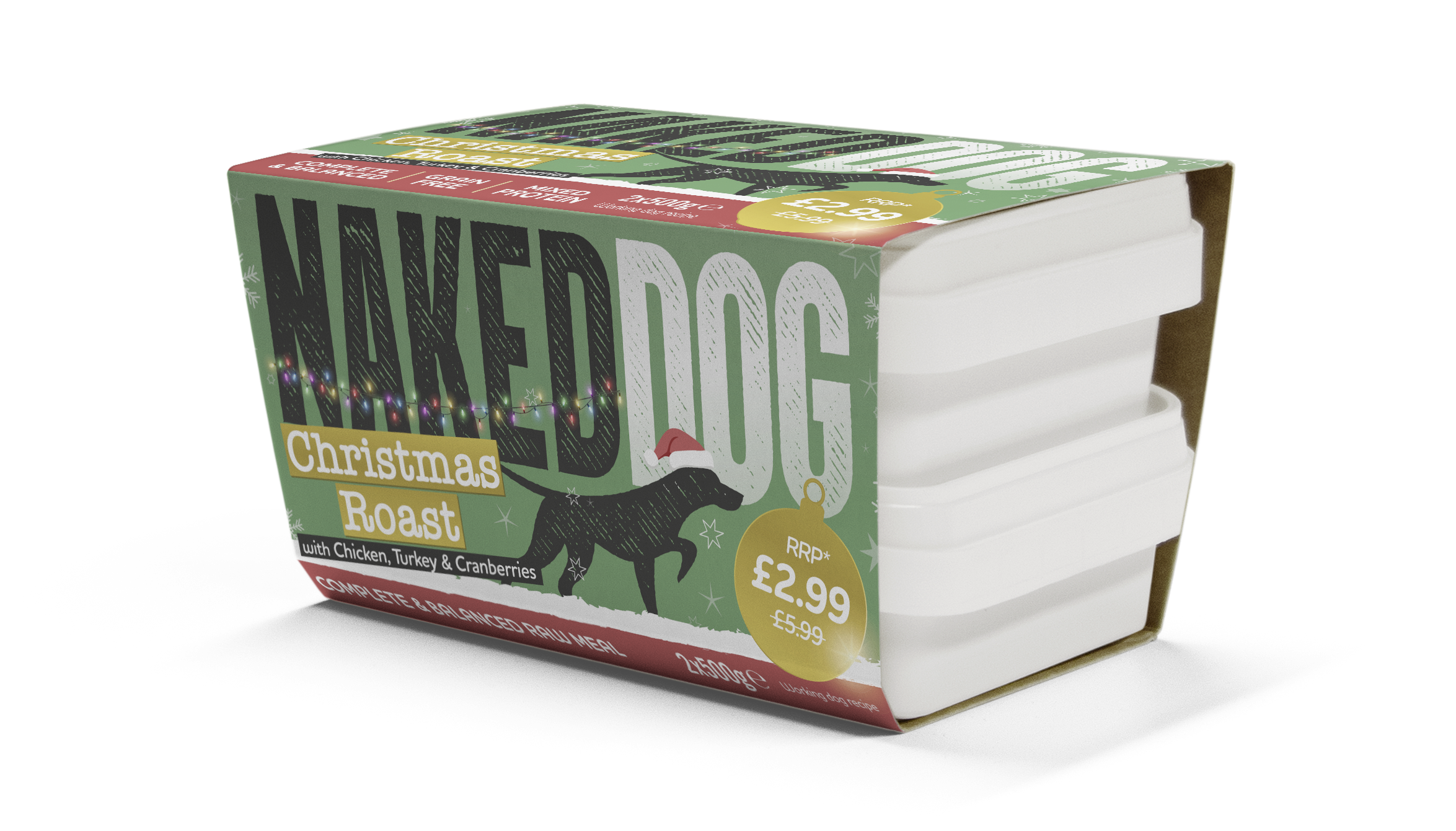 Naked Dog - Launches Limited Edition Christmas Recipe at Half Price