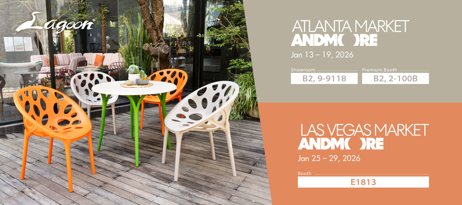 Lagoon Furniture Kicks Off 2026 at Winter Atlanta & Las Vegas Markets