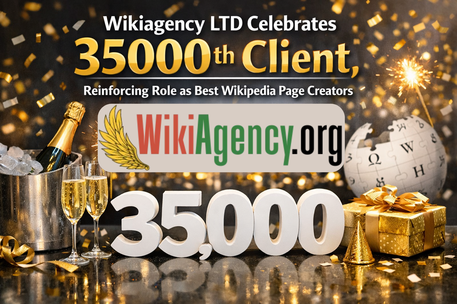 Wikiagency LTD Celebrates 35,000th Client, Reinforcing Role as Best Wikipedia Page Creators