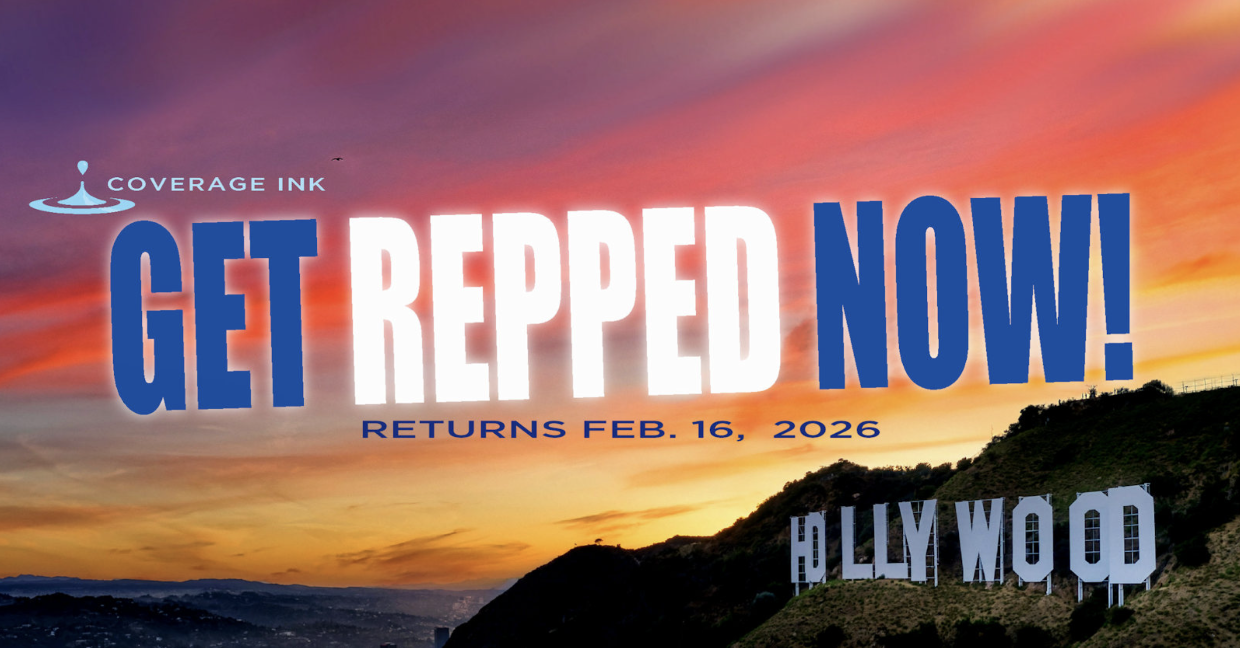 Coverage Ink Launches Year-Round “Get Repped Now” Submissions Starting Feb. 16, 2026