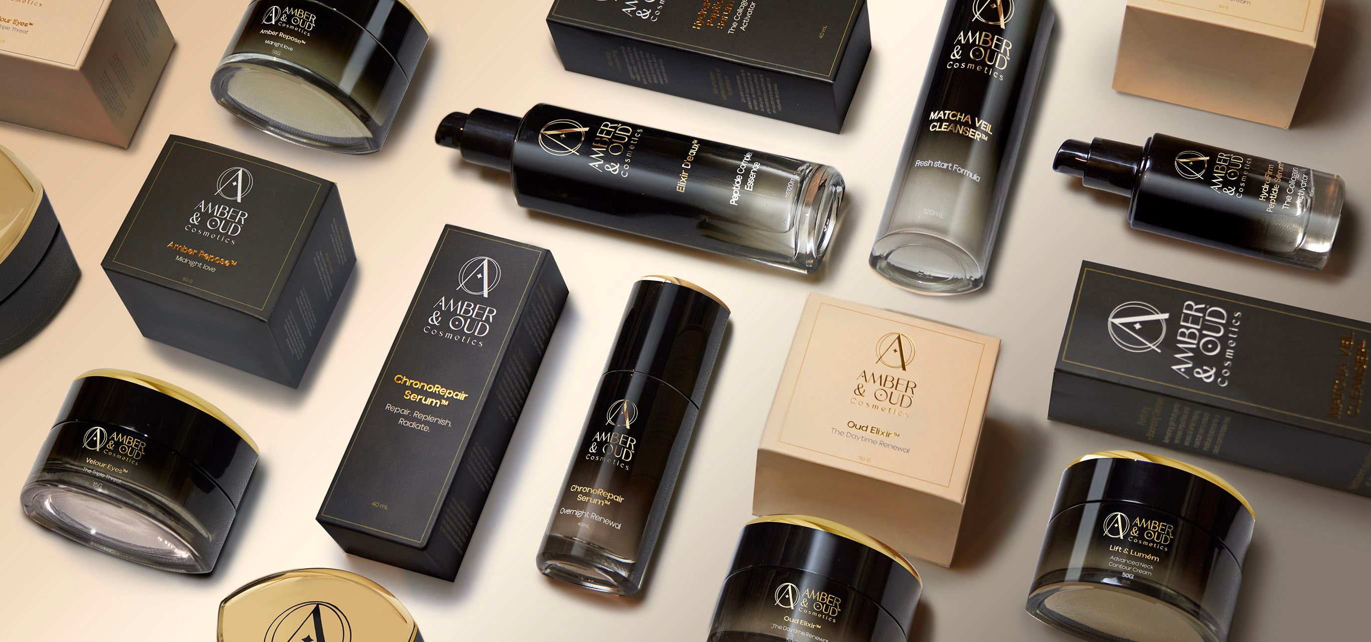 Amber & Oud Cosmetics Launches Debut Luxury Skincare Line Rooted in Quiet Ritual and Clean Science