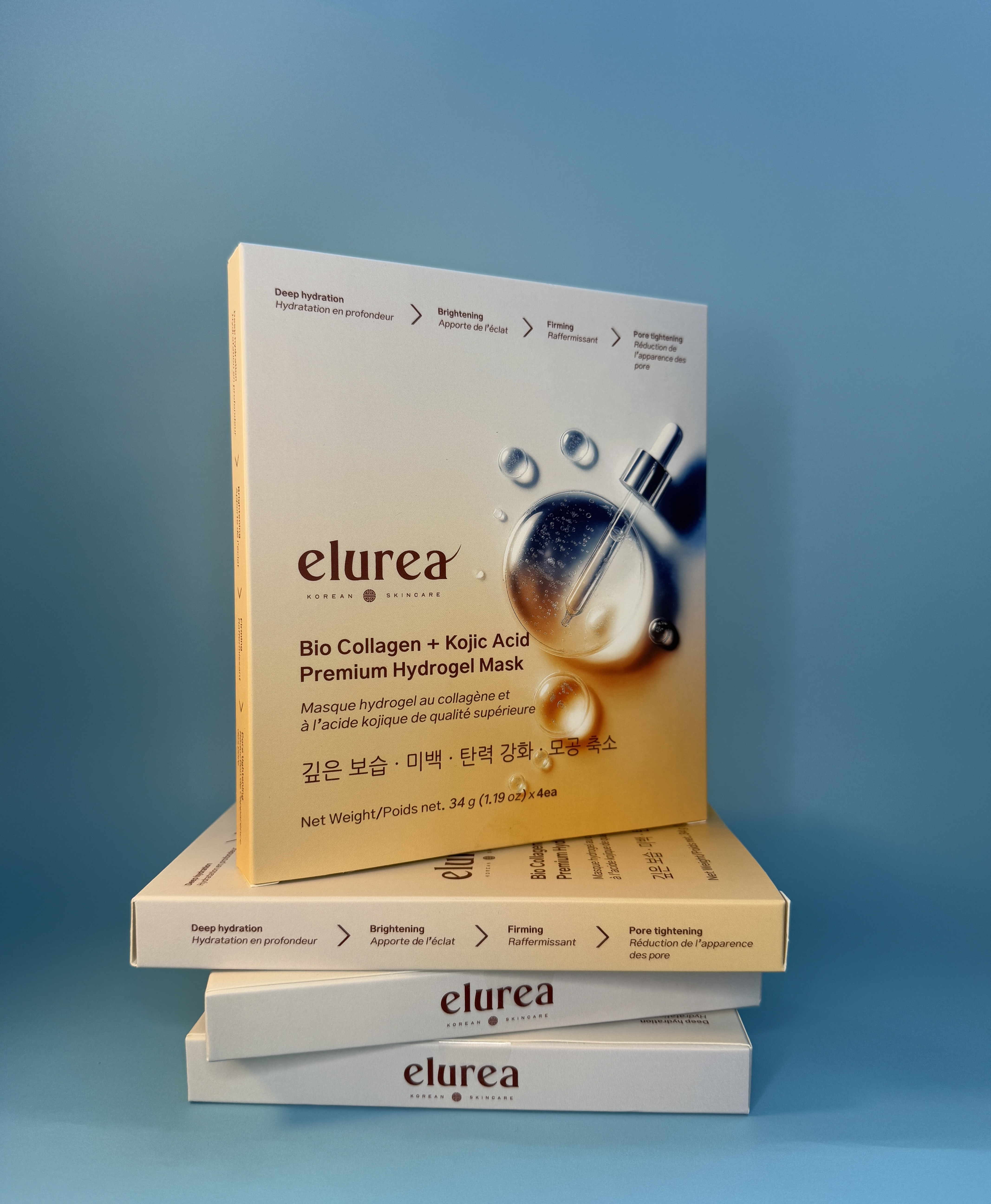 Elurea Launches Long-Wear Hydrogel Collagen Mask with Kojic Acid