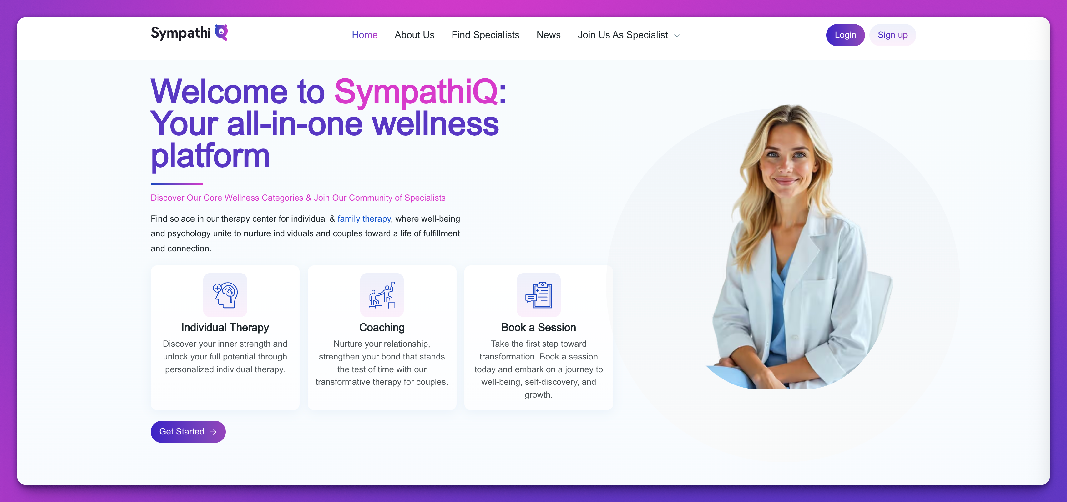 Sympathiq Launches Well-Being Marketplace Connecting UK Residents with Certified Mental Health Specialists