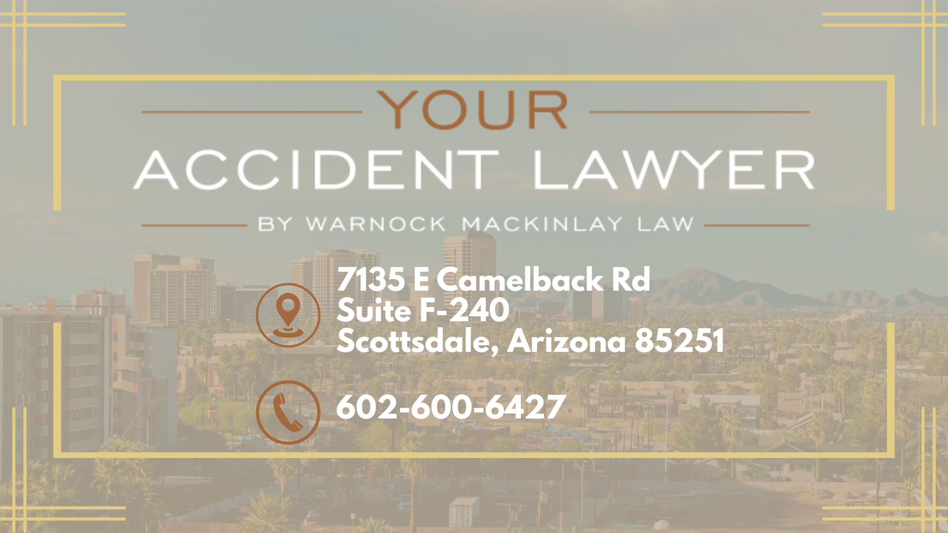 Scottsdale Personal Injury Attorney Warnock Law Expands Focus on Car, Lyft, and Dog Bite Cases in Yuma, Gilbert, and Chandler