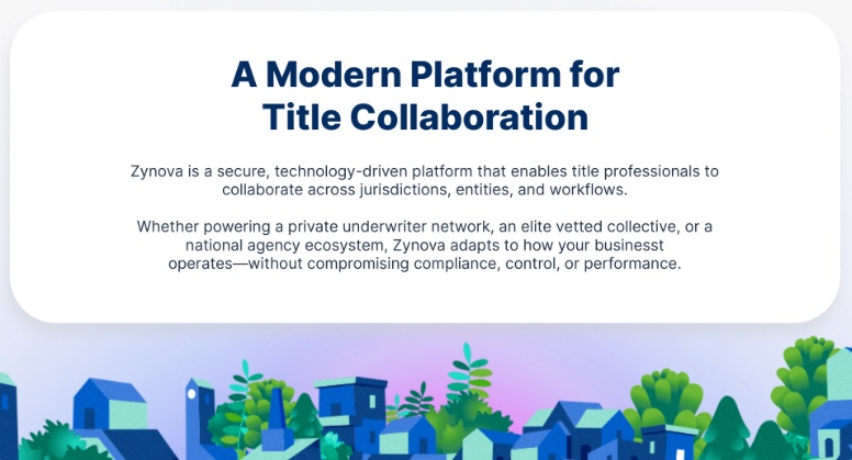 Zynova Tech Launches the Title Industry’s First Automated Workshare Platform for Compliant, Multi-Jurisdictional Order Flow