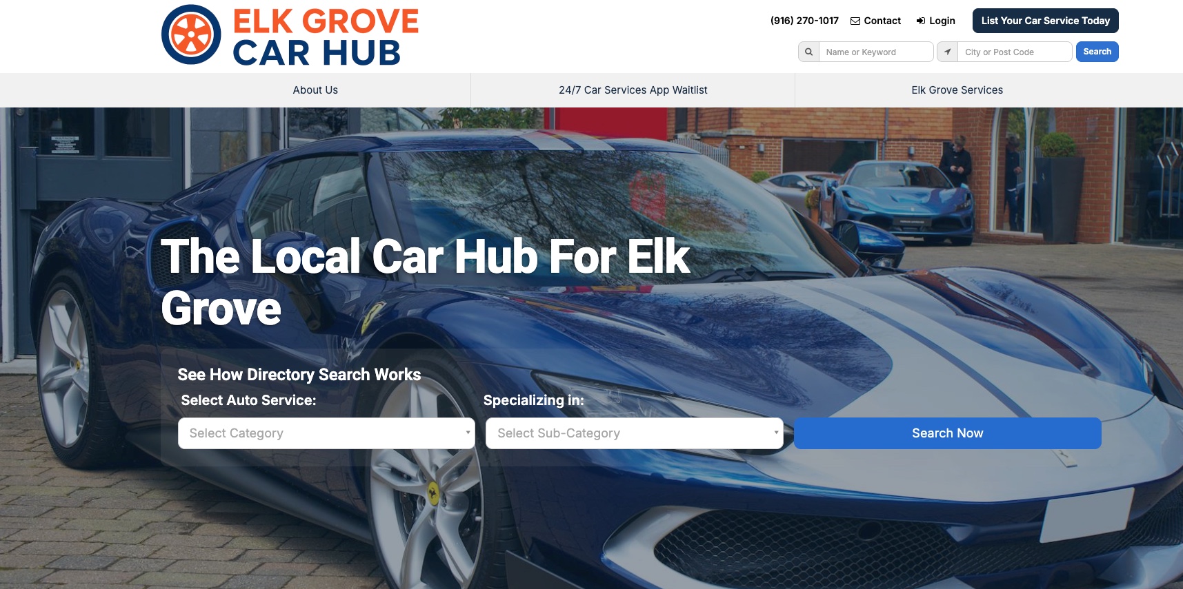Elk Grove Services Network announces Elk Grove Services Network Unveils New Auto Hub for Car Services