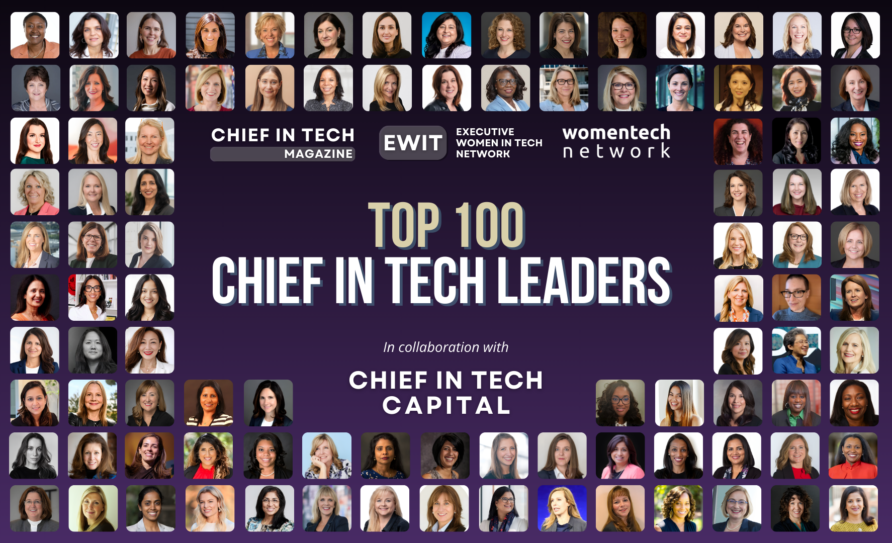 Chief in Tech Media Launches with 5th Annual Top 100 Technology Executives List