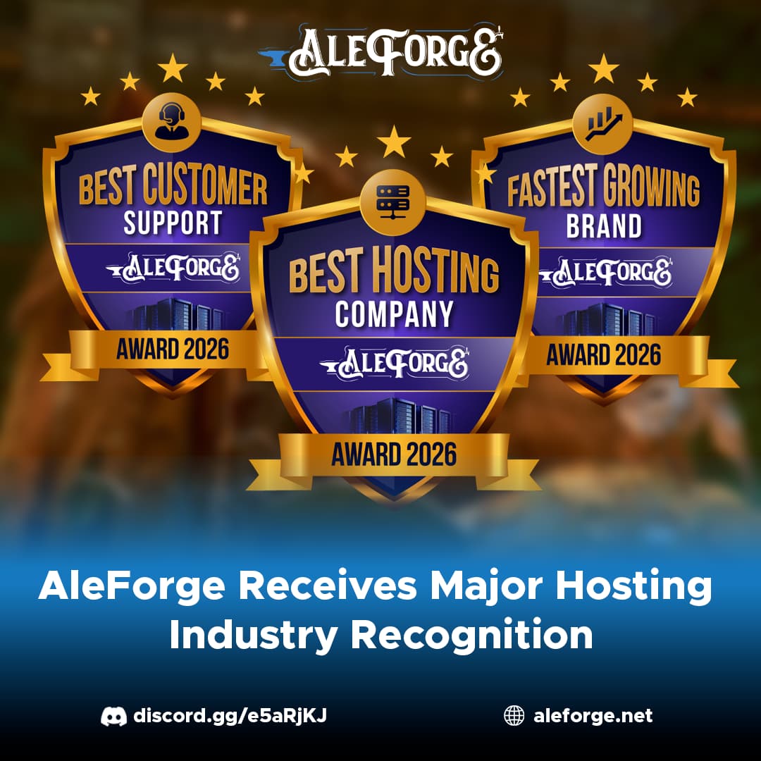 AleForge Sweeps Five Industry Awards Across Web and Game Hosting in 2026