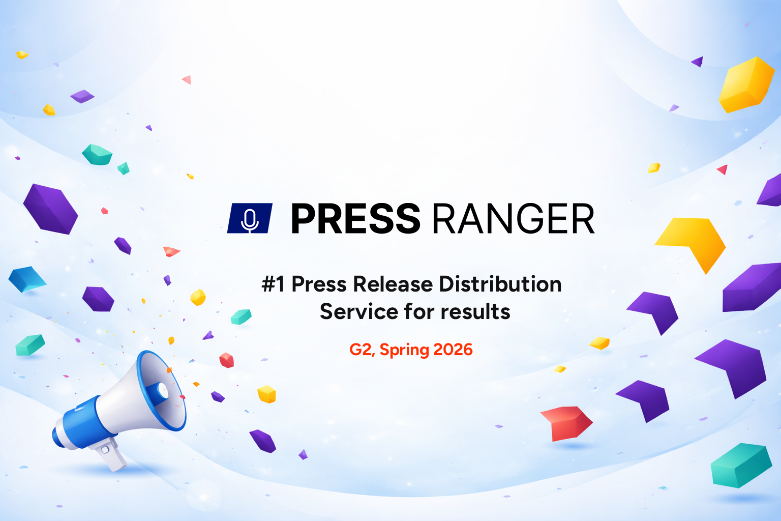 Press Ranger Named Best Press Release Distribution Service for Results in G2's Spring 2026 Report on Press Release Distribution