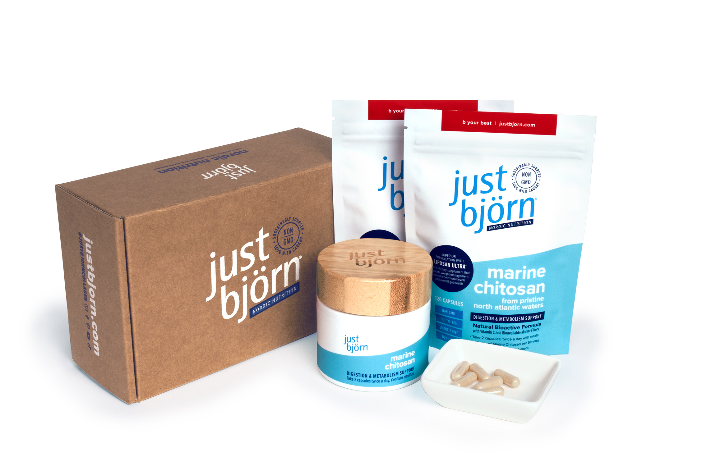 Just Björn Expands Its Nordic Nutrition Line with Marine Chitosan