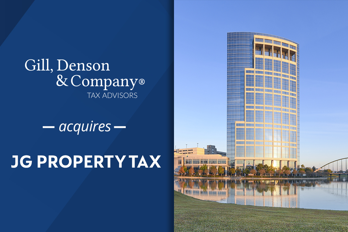 Gill, Denson & Company Expands Houston Footprint with Acquisition of JG Property Tax